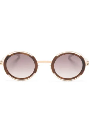 MYKITA Lunettes de soleil rondes Pearl