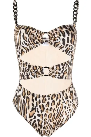 Moschino Maillot de bain à imprimé léopard