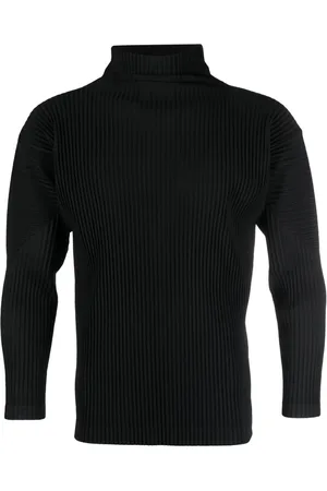 Issey Miyake T-shirt plissé à manches longues