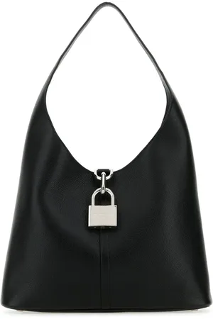 Balenciaga Sac porté épaule Locker médium en cuir