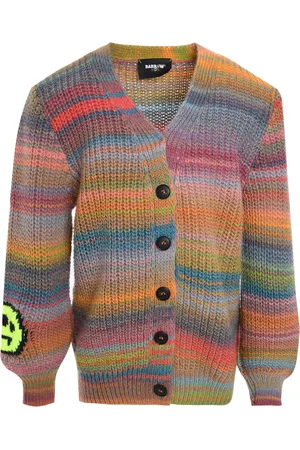 BARROW Cardigan à logo en intarsia