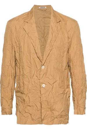 Auralee Blazer Finx à simple boutonnage