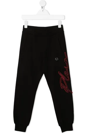 Philipp Plein Pantalon de jogging à plaque logo