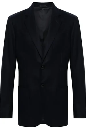 Giorgio Armani Blazer à fini feutré