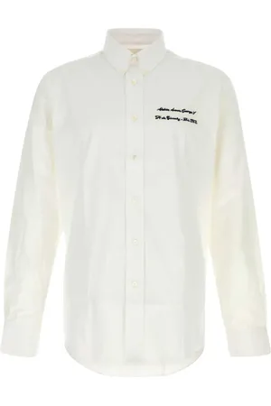 Givenchy Chemise en popeline à logo brodé