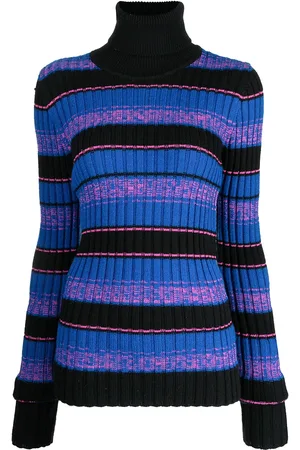 Maison Margiela Pull nervuré à rayures