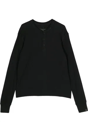 RAG&BONE T-shirt à patte de boutonnage