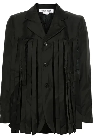 Comme des Garçons Blazer à détails de franges