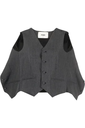 Fendi Veston à design patchwork