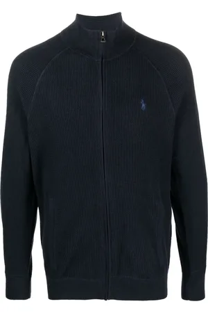 Ralph Lauren Pull zippé à logo brodé