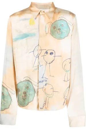 OFF-WHITE Chemise à imprimé graphique