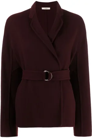 Céline Veste en cachemire à taille ceinturée