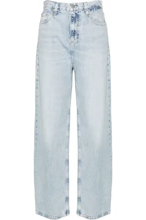 Calvin Klein Jean ample à taille haute