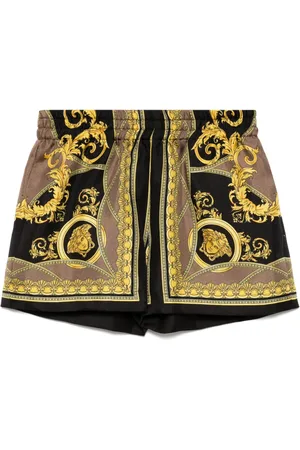 VERSACE Short à motif baroque