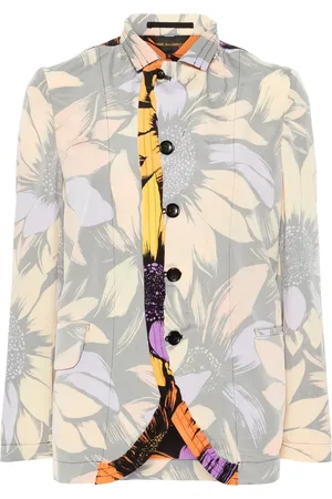 Comme des Garçons Blazer à fleurs