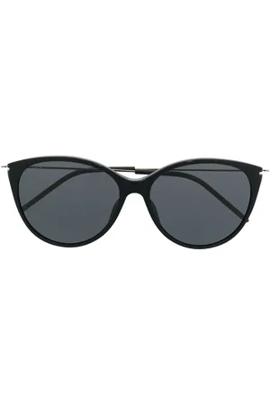 Gucci Lunettes de soleil rondes à logo