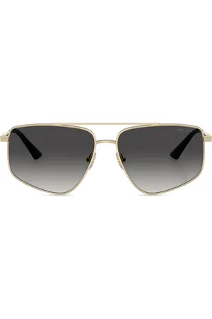 Jimmy Choo Lunettes de soleil à monture géométrique