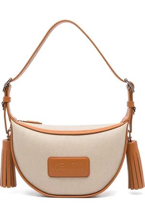 Kenzo Sac porté épaule 18 à bords en cuir
