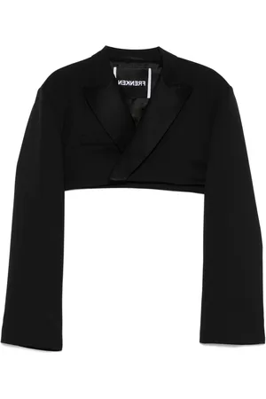 Frenken Blazer à coupe crop