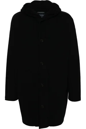 YOHJI YAMAMOTO Manteau en polaire à capuche
