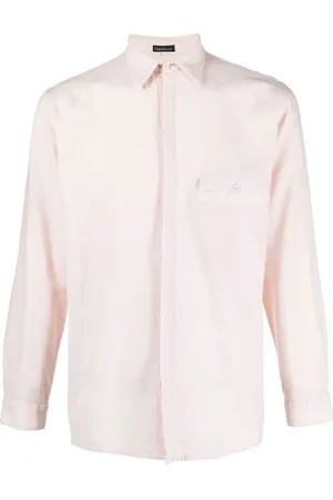 VERSACE Chemise à col italien (années 1970)