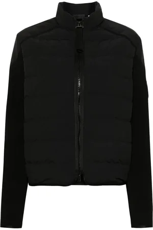 Moncler Cardigan à empiècements matelassés