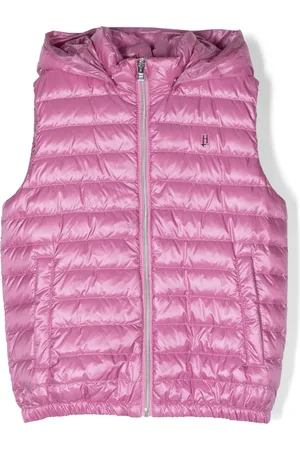 HERNO Gilet à plaque logo