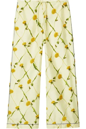 Burberry Pantalon à imprimé Dandelion