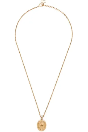 Dior Collier à pendentif logo (années 1990-2000)
