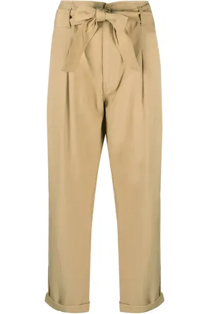 Ralph Lauren Pantalon court Alyndra à taille ceinturée