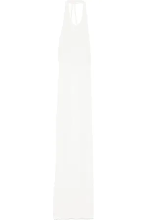 LANEUS Robe en maille à coupe longue