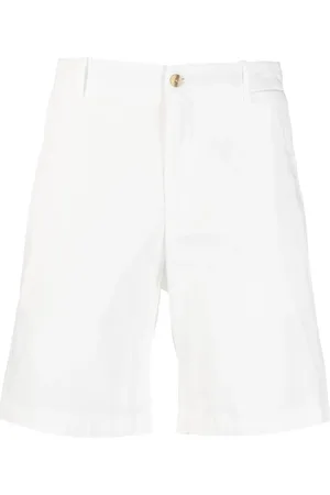 Boglioli Bermuda en coton à taille mi-haute