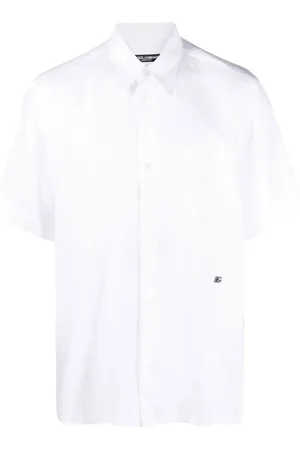Dolce & Gabbana Chemise à plaque logo