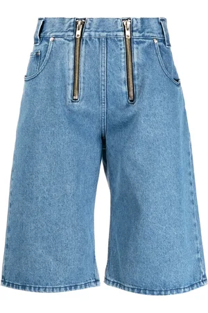 Kennel & Schmenger Short en jean à détails de zips