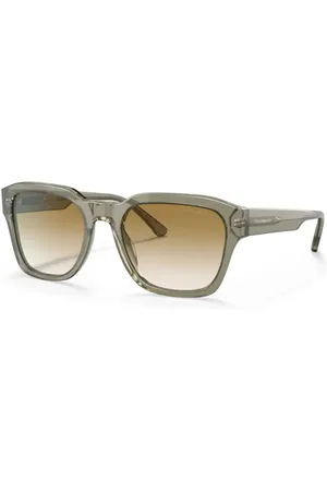 Emporio Armani Lunettes de soleil à monture carrée