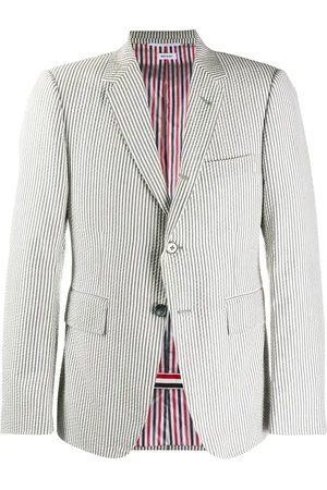 Thom Browne Blazer droit à rayures