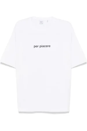 Aspesi T-shirt à slogan imprimé