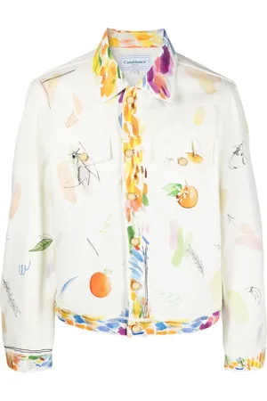 Casablanca Veste à imprimé fruits