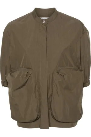 Jil Sander Chemise en popeline à col officier