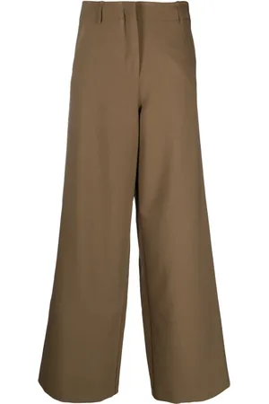 ALYSI Pantalon de tailleur à coupe droite