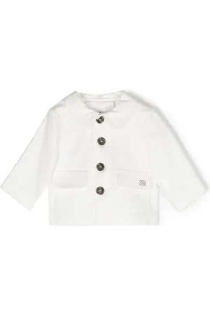 DOUUOD KIDS Veste à logo imprimé