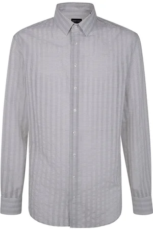 Giorgio Armani Chemise à motif jacquard