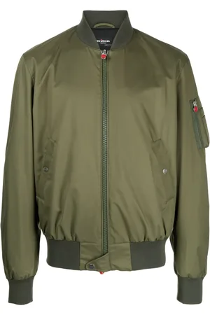 Kiton Veste bomber zippée à manches longues