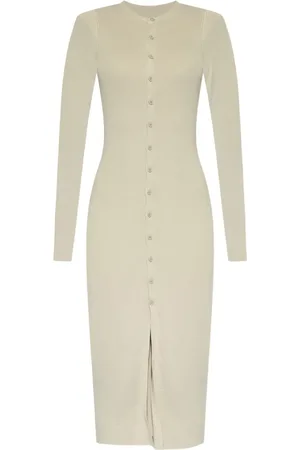 Maison Margiela Robe en maille à coupe mi-longue