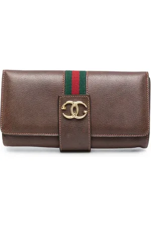 Gucci Portefeuille Interlocking G Sylvie Web (années 1970)