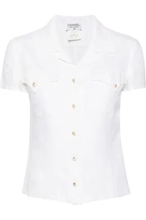 CHANEL Chemise à col cubain (1997)