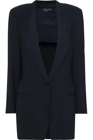 Giorgio Armani Blazer à simple boutonnage
