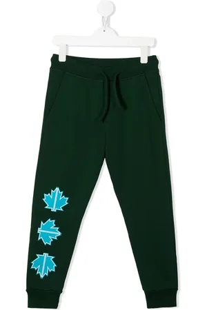Dsquared2 Pantalon de jogging en coton à logo imprimé