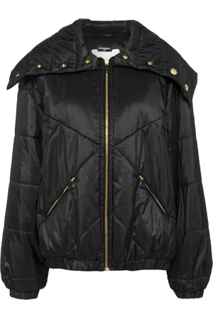 CHANEL Veste matelassée à fermeture zippée (1990-2000)