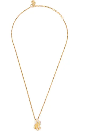 Dior Collier à ornements strassés